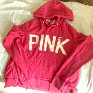 PINK brand hooded pullover top